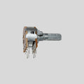 D&R Spare Part – ALPS Potentiometer 16mm Stereo 2x10kA Logarithmic (10300370) - Dnrwebshop.com