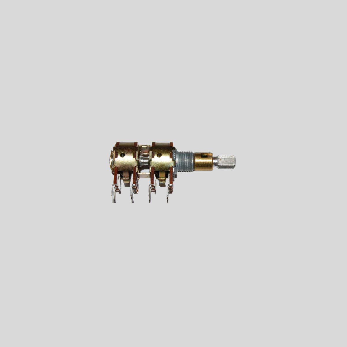 D&R Spare Part – Potentiometer 16mm Concentric 2x10kB/2x10kB Center Click (10300384) - Dnrwebshop.com