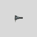 D&R Spare Part – Potentiometer 12mm Mono 1x100kA Center Click Linear (10300883) - Dnrwebshop.com