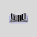 D&R Spare Part – Sifam Fader Knob 11mm Chrome Satin Silver T-Shaft only (10450081) - Dnrwebshop.com
