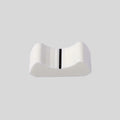 D&R Spare Part – Sifam Fader Knob 11mm White for 1.2x8mm Shaft, Mixing Console (10450082) - Dnrwebshop.com