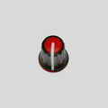 D&R Spare Part – Sifam Black/Red Knob 11/15mm 6mm Splined Shaft (10450096) - Dnrwebshop.com