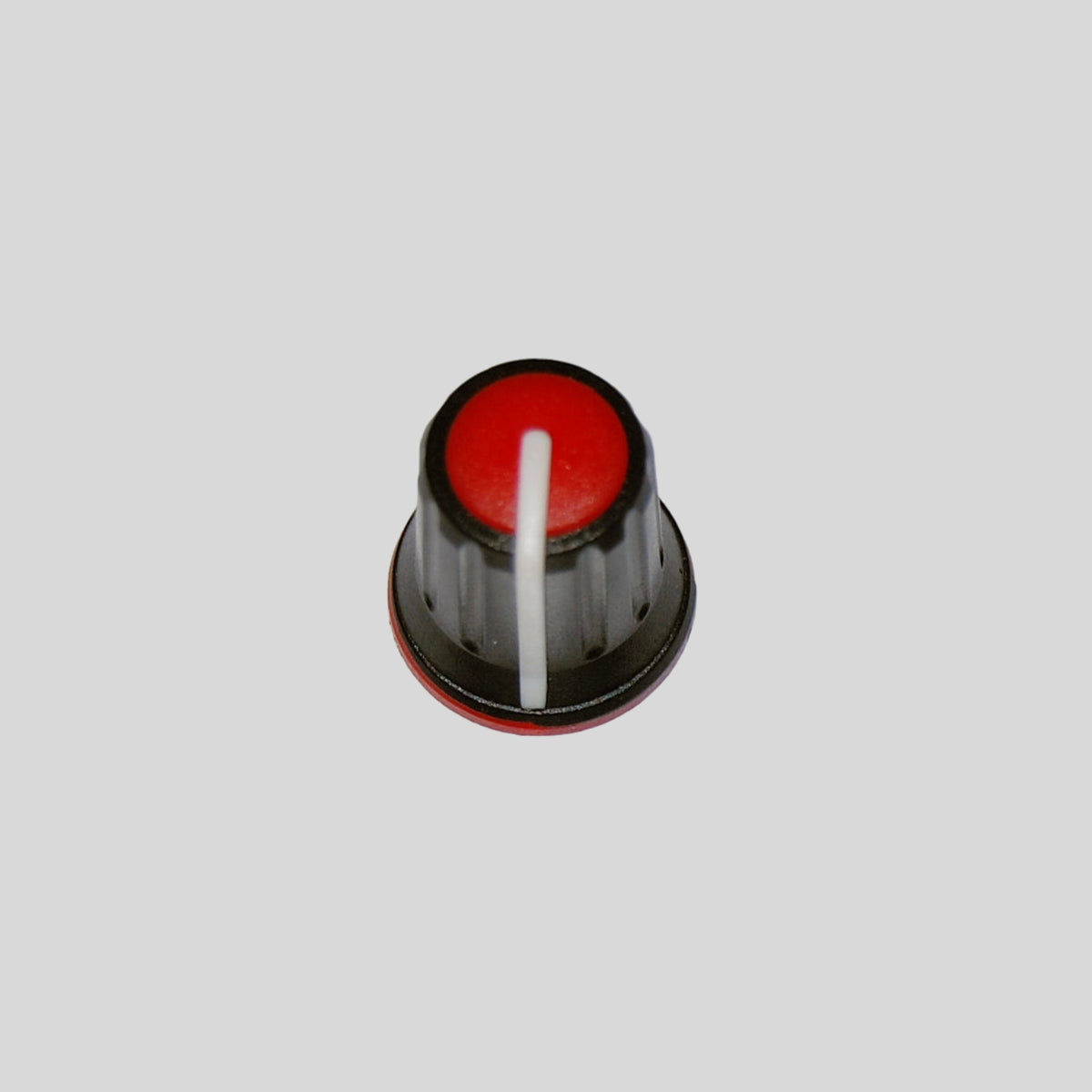D&R Spare Part – Sifam Black/Red Knob 11/15mm 6mm Splined Shaft (10450096) - Dnrwebshop.com