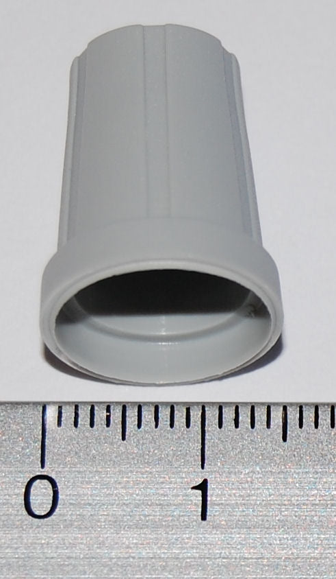 Knob SiFam grey splined (11mm)