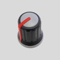 D&R Spare Part – Red Rubber Grip Knob P300 6mm Splined 18-Teeth Shaft (10450121)