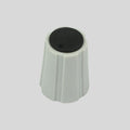 D&R Spare Part – Grey/Grey Cap Knob 6mm Splined 18-Teeth Shaft (10450132) - Dnrwebshop.com
