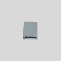 D&R Spare Part – Sifam Grey Rectangular Pushbutton for 3.3mm Push Buttons (10450197) - Dnrwebshop.com
