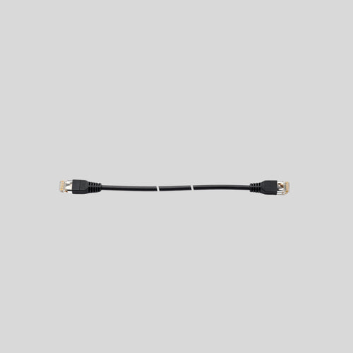 D&R Cat-6 S/FTP Network Cable 1m Black (10608001) - Dnrwebshop.com