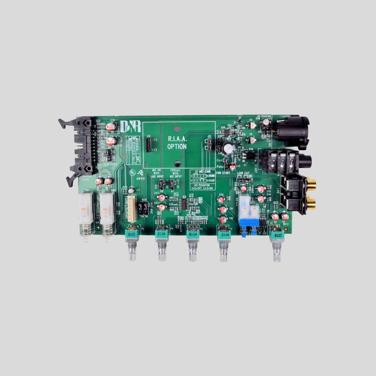 D&R Spare Part – AIRMATE Mic/Line Channel Board (20851251)