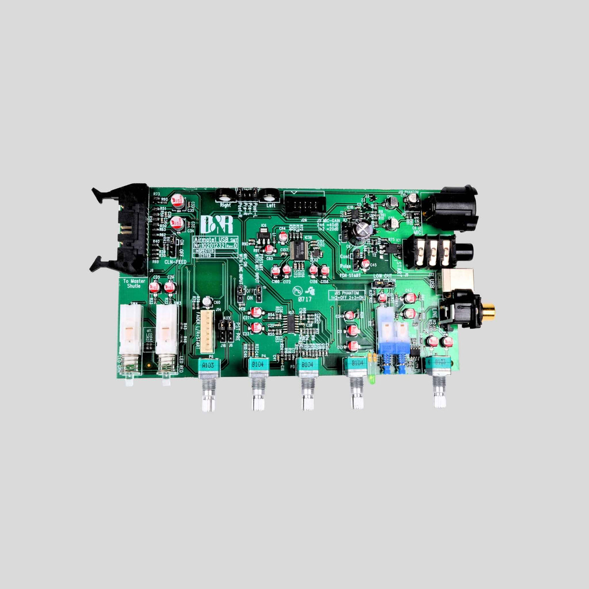 D&R Spare Part – AIRMATE USB Channel Board (20851252)