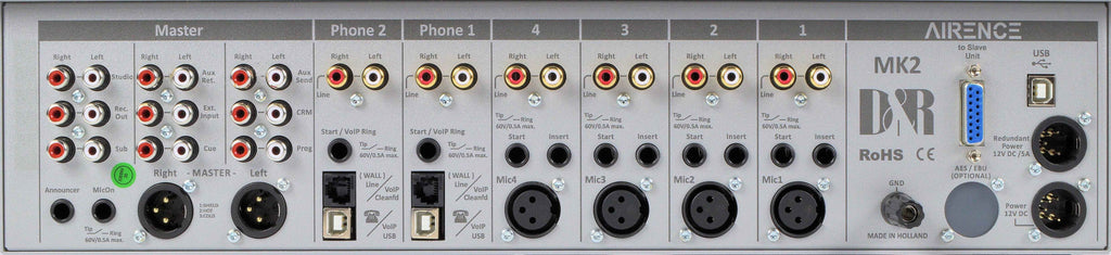 D&R AIRENCE-USB Radio Mixing Console 2x WPC (60890307)