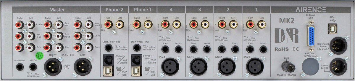D&R AIRENCE-USB Radio Mixing Console 2x WPC (60890307)