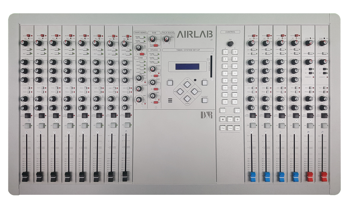 D&R AIRLAB-DT Modular Mixing Console 16 modules - Dnrwebshop.com