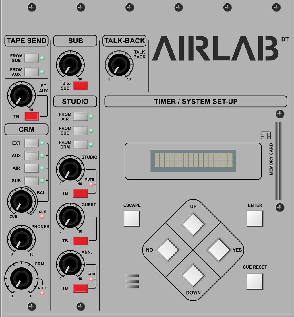 D&R AIRLAB-DT Modular Mixing Console 16 modules