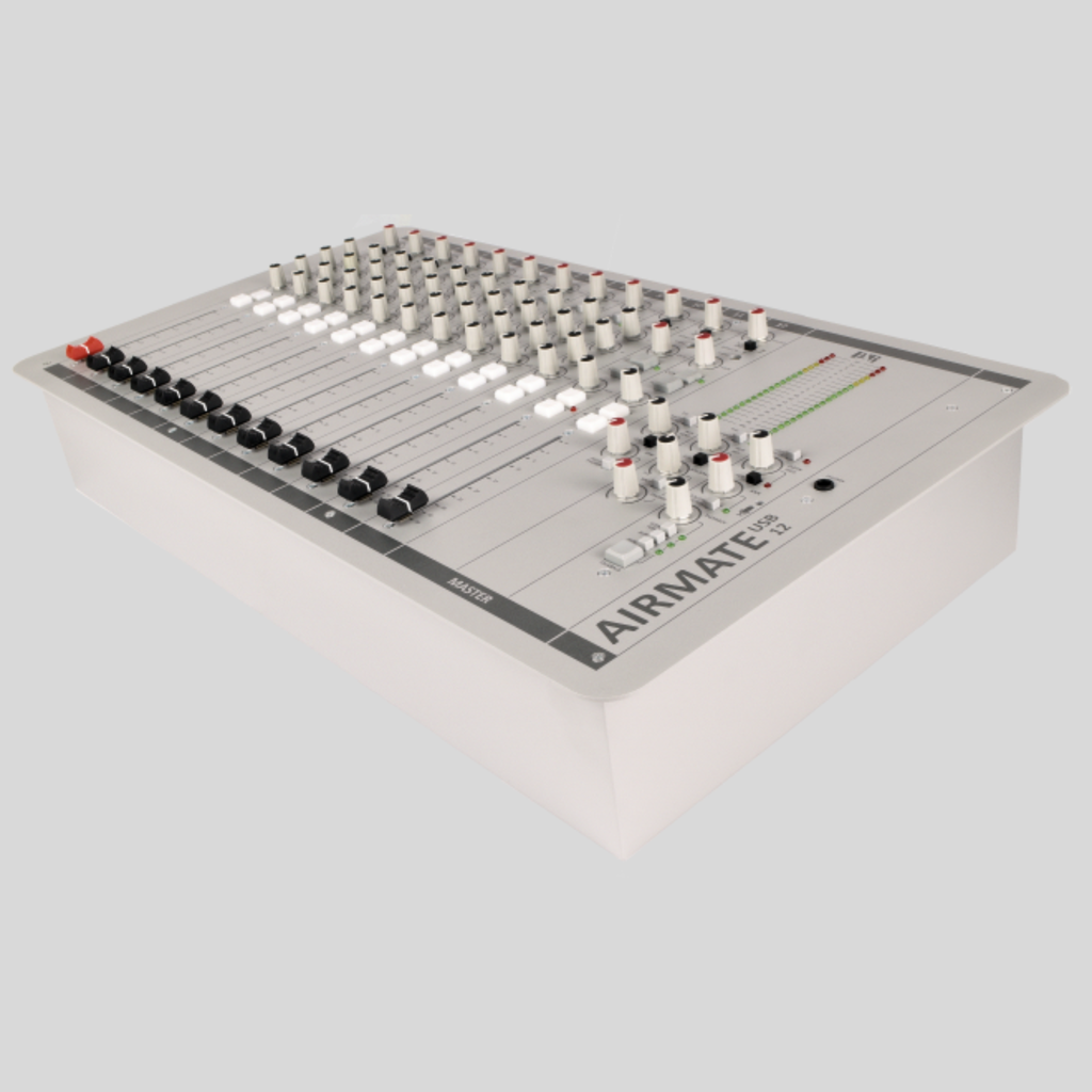 D&R AIRMATE-12-USB Radio Mixing Console 2x WPC (60890248) - Dnrwebshop.com