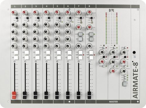 D&R AIRMATE-8-USB Radio Mixing Console 2x WPC (60890247)