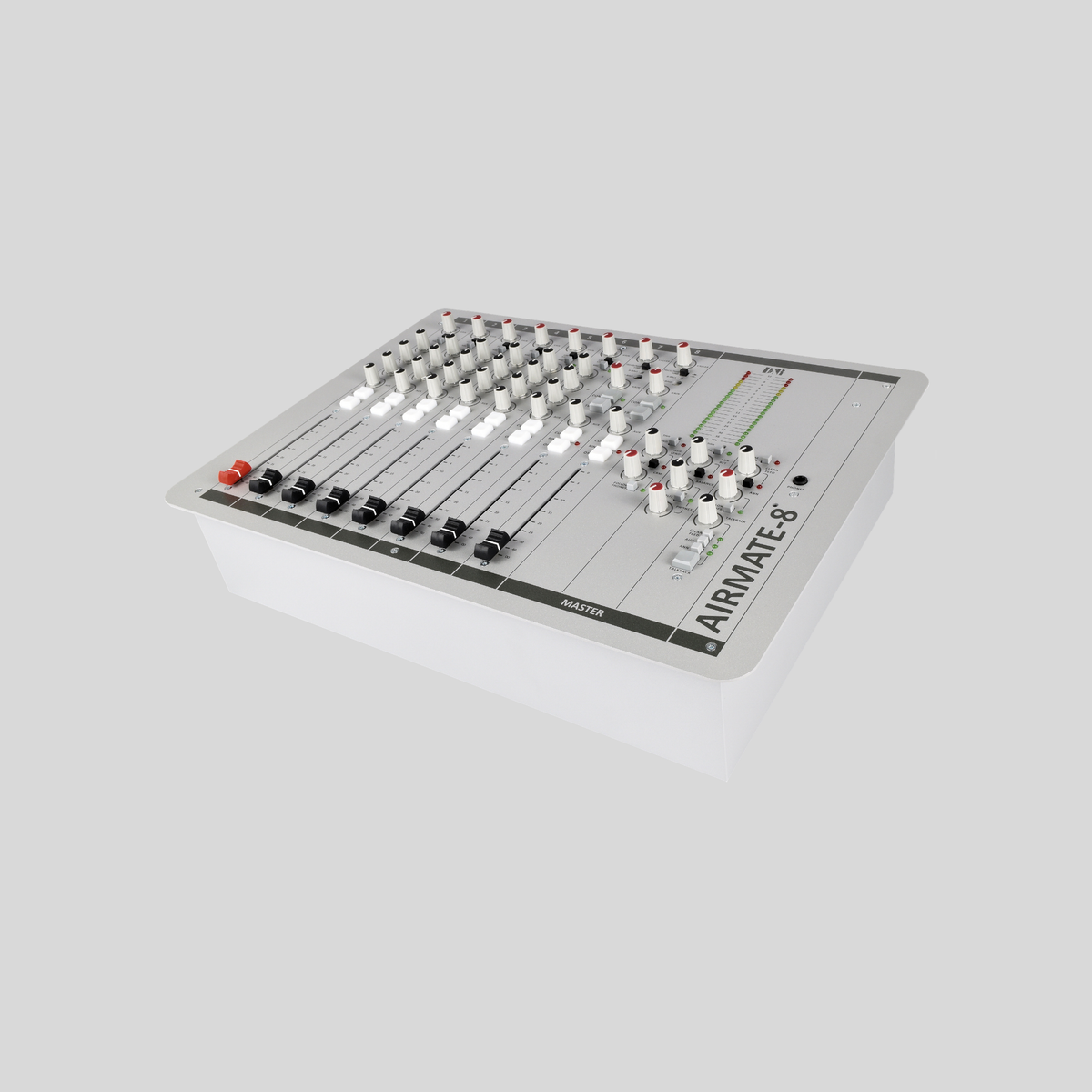 D&R AIRMATE-8-USB Radio Mixing Console VoIP+WPC (60890244) - Dnrwebshop.com