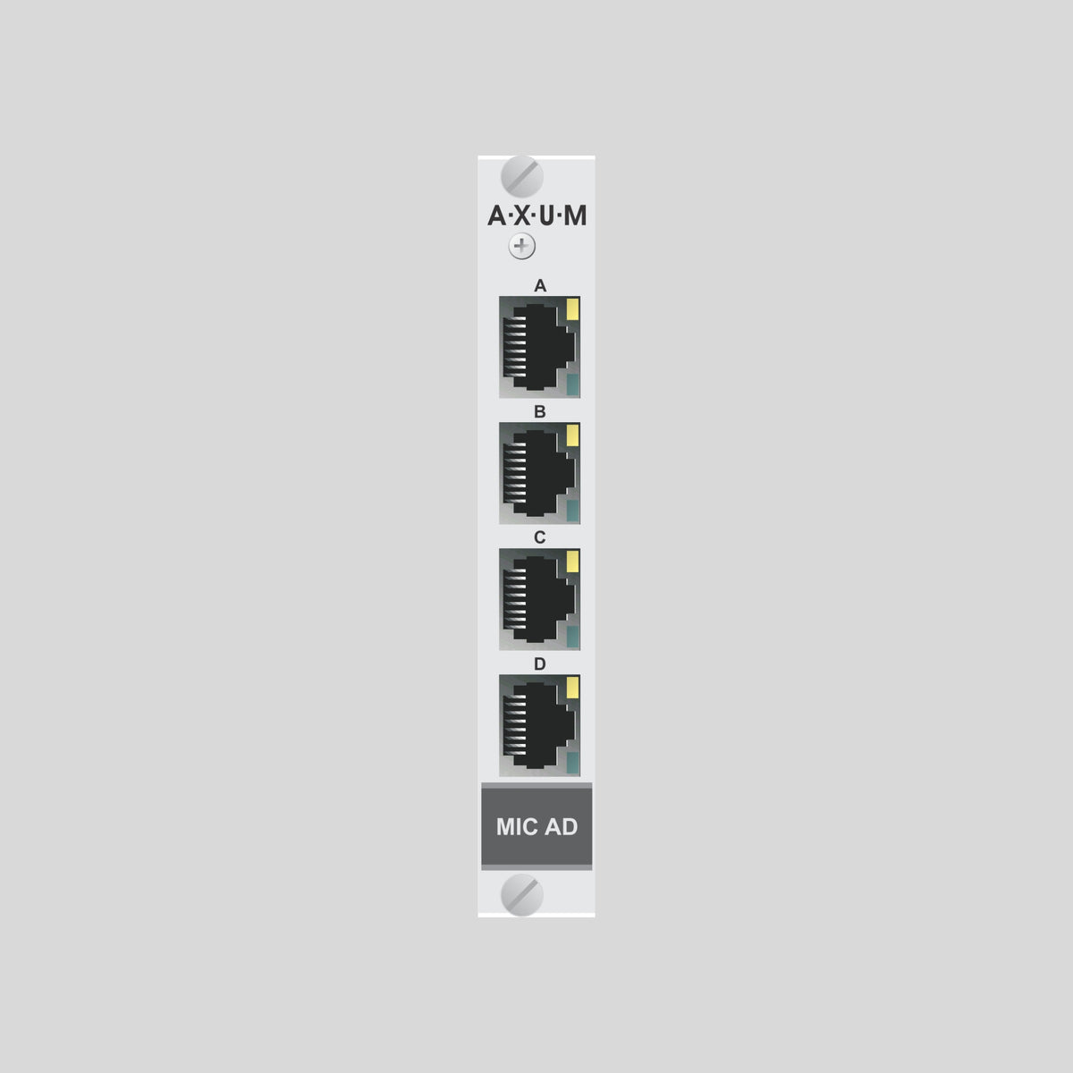 D&R AXUM Mic A/D Card for I/O Rack - Dnrwebshop.com