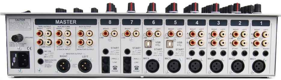 D&R AIRMATE-8-USB Radio Mixing Console 2x WPC (60890247)