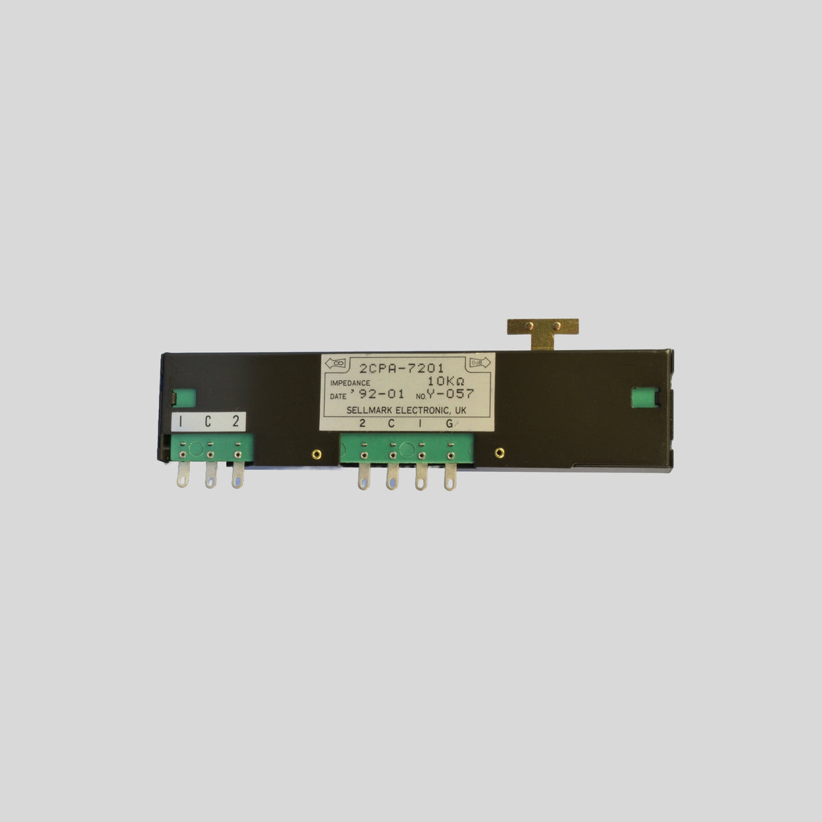 D&R Spare Part – Sellmark 2CPA-7201 Stereo Fader 10kA Log Conductive Plastic - Dnrwebshop.com