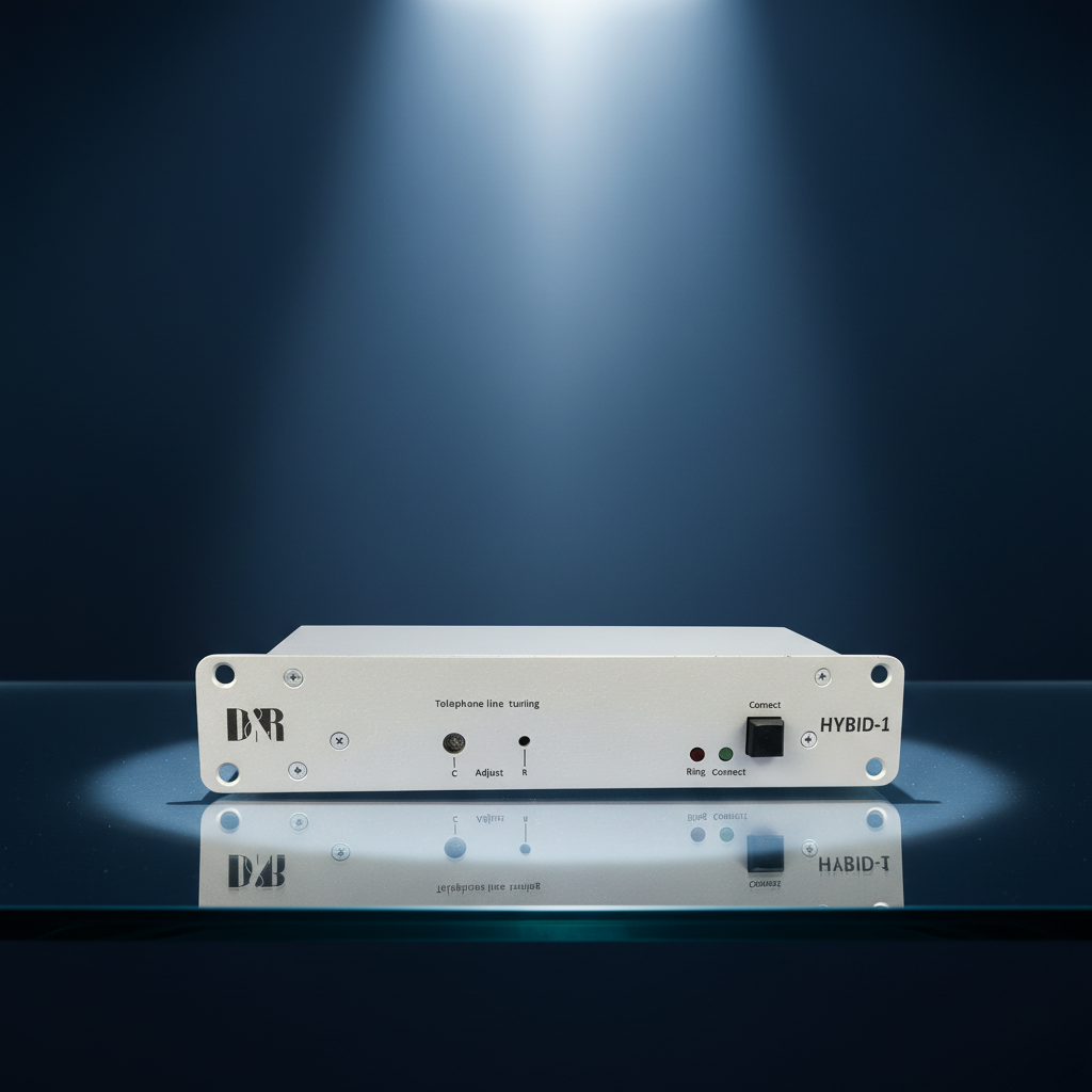 D&R Telephone Hybrid-1 mk2 – Interfaz de línea telefónica para transmisión y grabación en estudio (60898509)