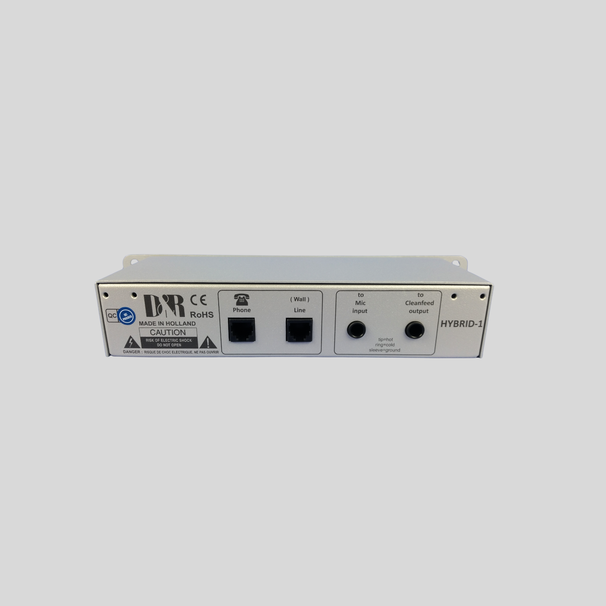 D&R Telephone Hybrid-1 mk2 – Phone Line Interface for Broadcast (60898509) - Dnrwebshop.com