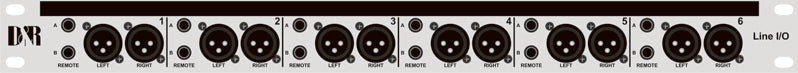 Con-04 Line I/O Break out panel 19"