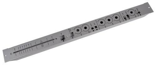 AIRLAB front Triple EQ replacement (silver front panel) 10101251