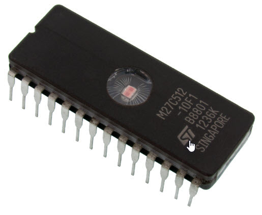 IC 27C512-10 EPROM 64K 110ns