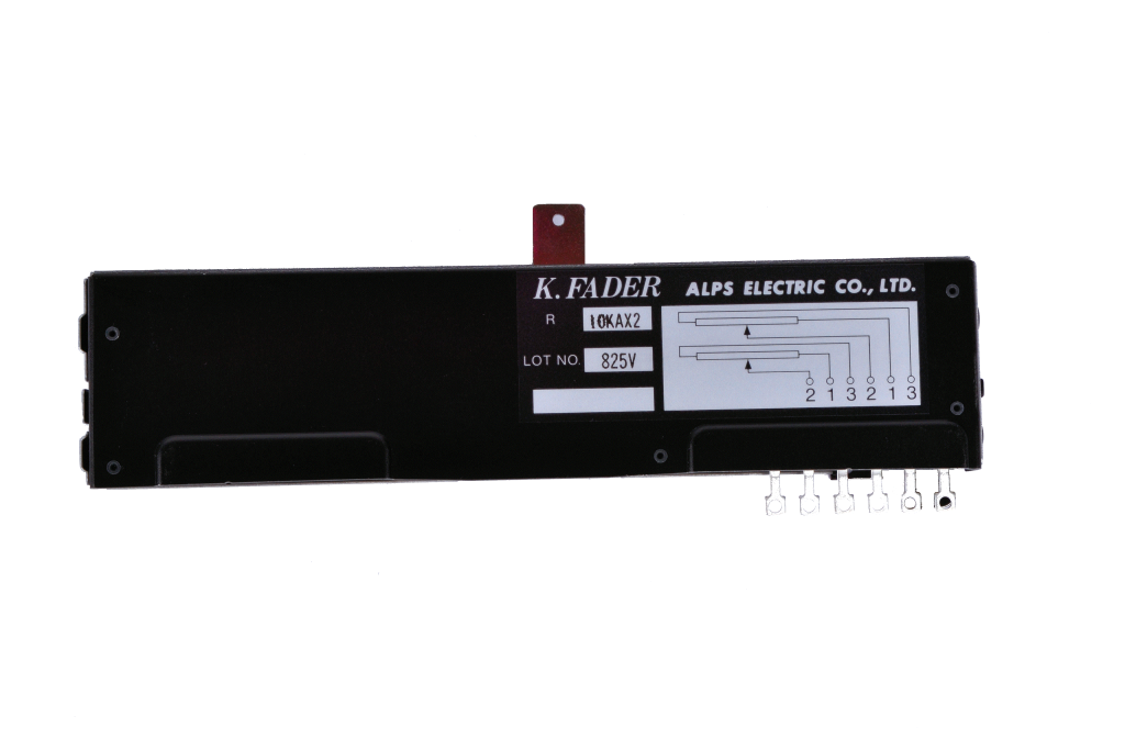 Copy of K-ALPS 100mm 10KA (logarithmic) stereo fader, 10300098