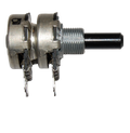 Potentiometer 15mm. 2x22kB (log) 10300109
