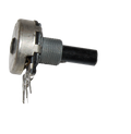 Potentiometer 15mm. 1x100kA (lin) 10300113