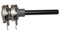 Potentiometer 15mm. 2x100kA (linear)