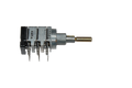 Potentiometer 12 mm.2x100kC/1x22kA (cn concentric)