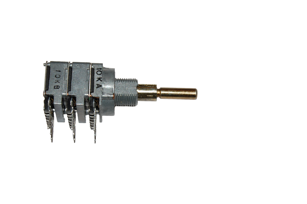 Potentiometer 12mm.2x10kA/1x10kB (cn concentric)