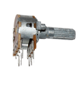 Potentiometer 16mm. 2x10kA (logarithmic) 10300370