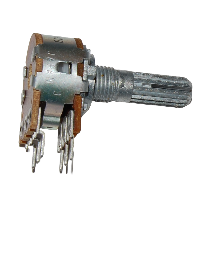 Potentiometer 16mm. 2x10kB (cc linear) 10300371