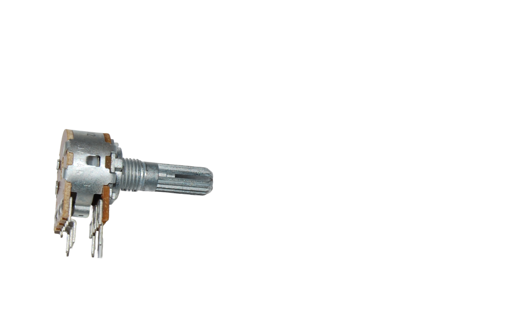 Potentiometer 16 mm. 2x100kB (cc linear)