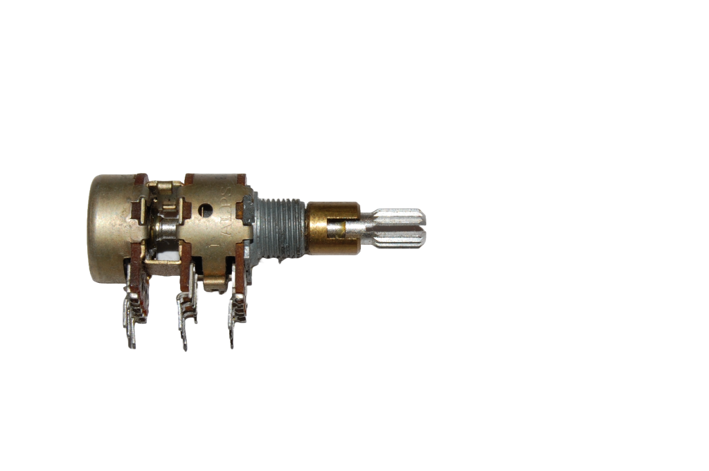 Potentiometer 16 mm. 20kB/dummy-10kC concentric