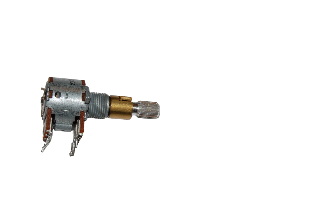 Potentiometer 16 mm. 20kB/20kB conc linear 10300388