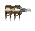 Potentiometer 16 mm. 4x20kA (quad log) 10300389