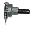 Potentiometer 12 mm. 1x 10kB (log) 10300884