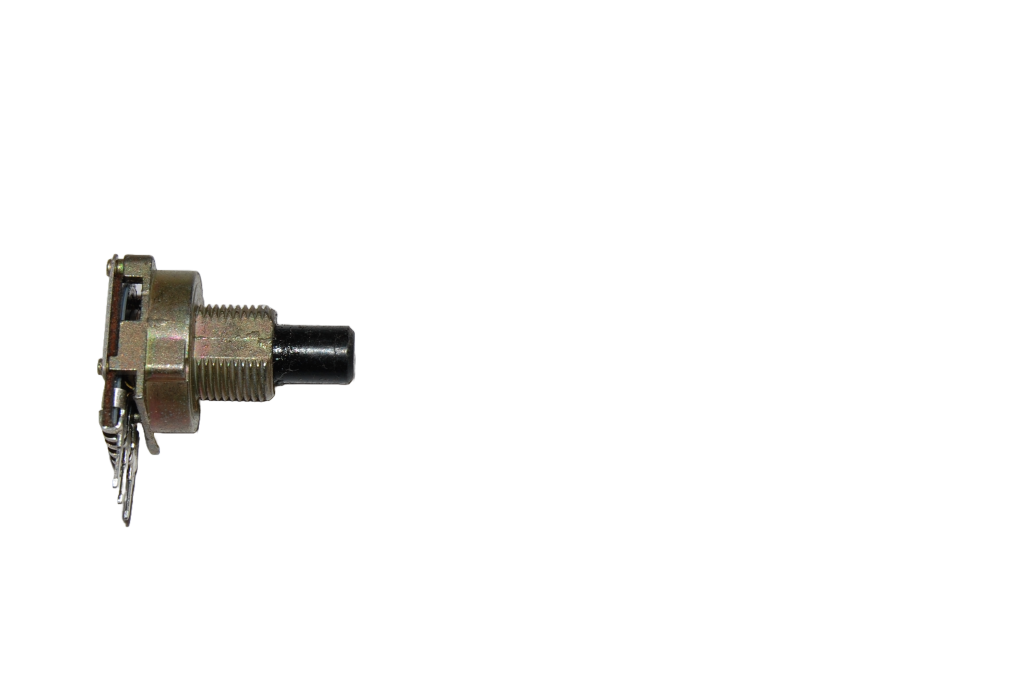 Potentiometer 12 mm. 1x 100kB (logarithmic)