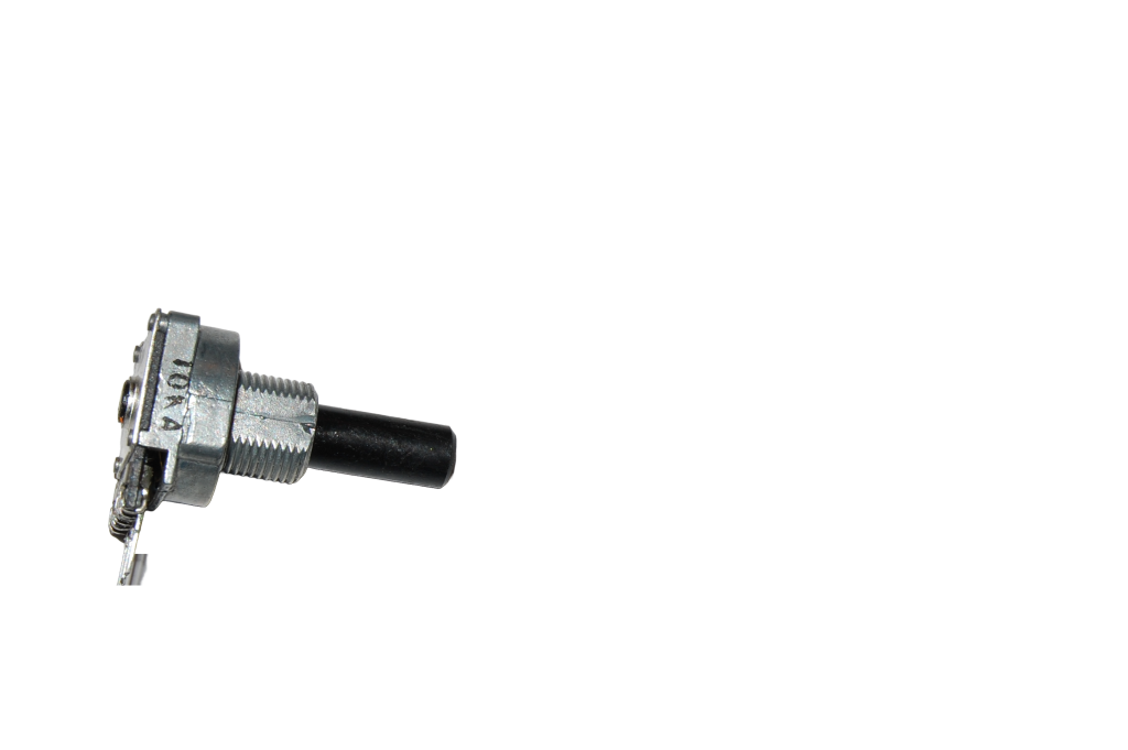Potentiometer 12 mm. 1x 10kA (lin) 10300897