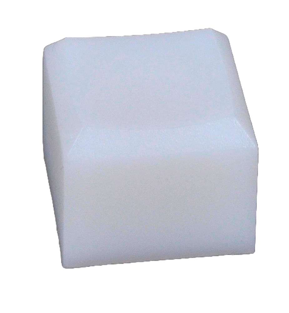Pushbutton Knob Transparent 12x12mm