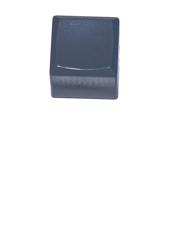 Pushbutton Knob Grey 12x12mm