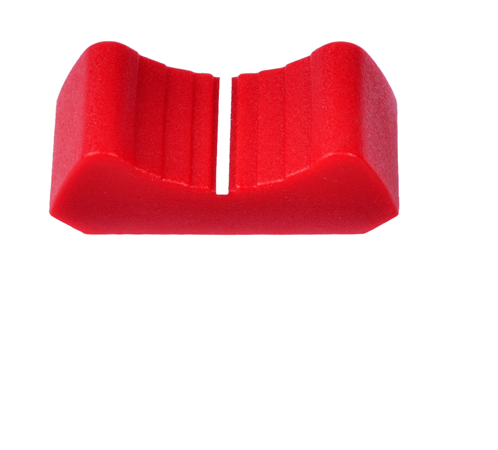 Knob Fader Sifam 11mm Red for 1.2x8mm metal shafts