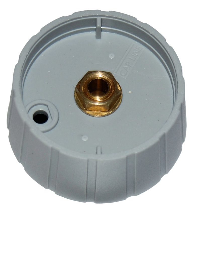 Knob SiFam 38mm grey 1/4 shaft