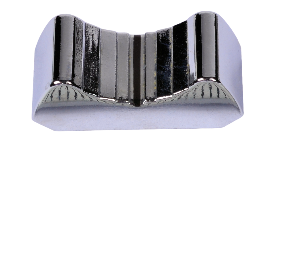 Knob Fader Sifam 11mm Chrome Plated Satin Silver T shaft