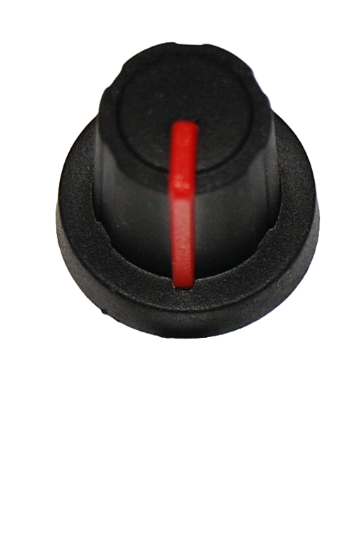 Knob SiF Rub/Red TPN110 006/13